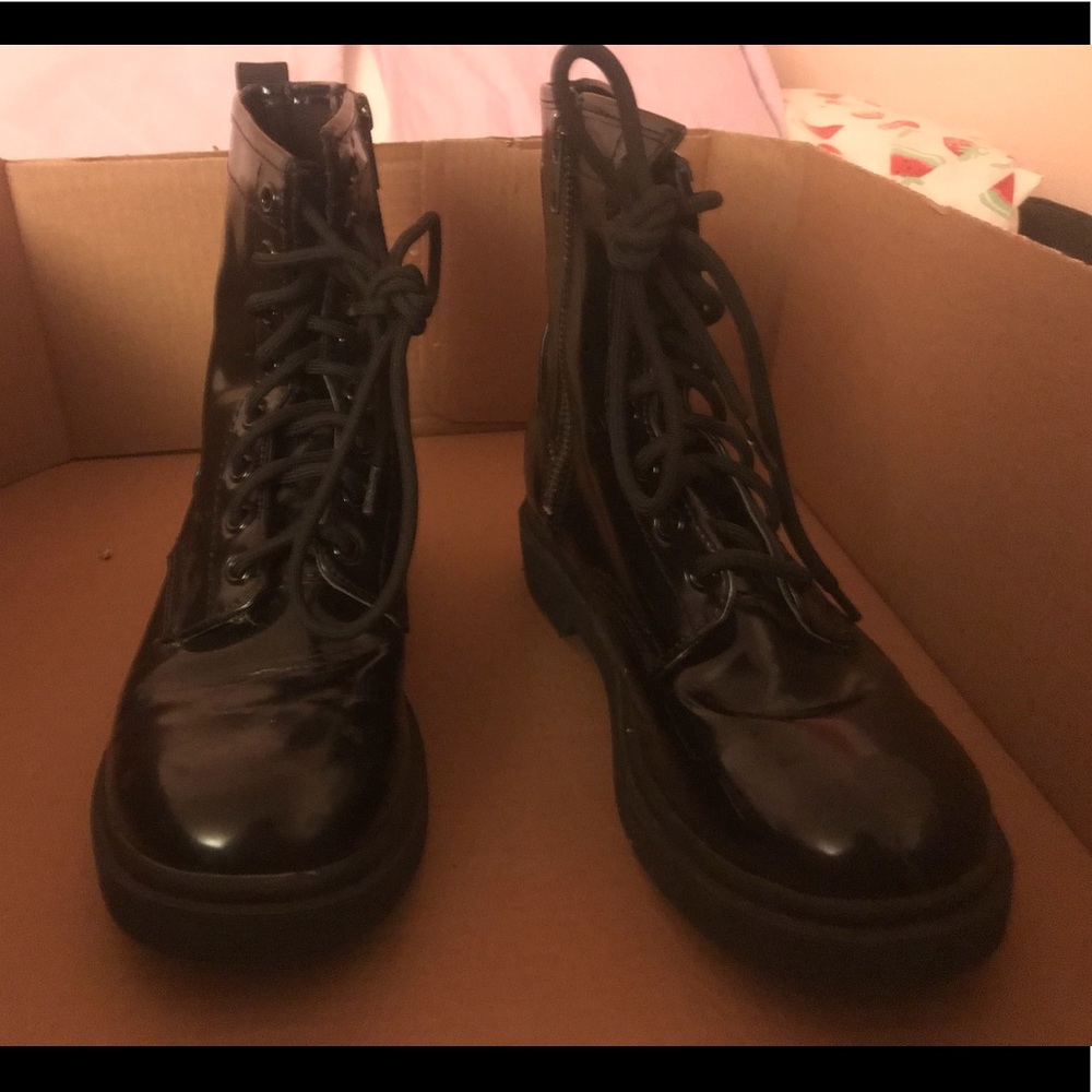 Black Combat Boots